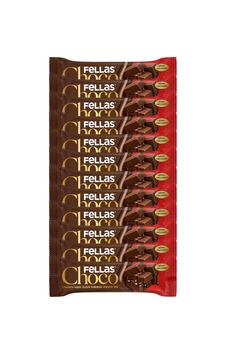 Çikolata Kaplı Meyve Bar Double Kakao 35gr X12