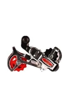 S-Shine 18-21 Vites Ty-40 Arka Aktarıcı Braketsiz Kulaksız Gri - Kırmızı
