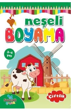 Neşeli Boyama - Çiftlik- Sancak Çocuk Neşeli Boyama - Çiftlik- Sancak Çocuk