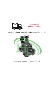 Rainbird 150 Pga Selenoid Vana 1½" Bsp (50 Mm.) 24 Volt Rainbird 150 Pga Selenoid Vana 1½" Bsp (50 Mm.) 24 Volt