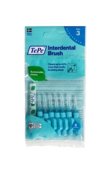 Tepe Diş Arayüz Fırçası 0.6 Mm Mavi-2312