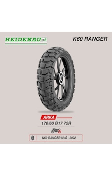 Heidenau K60 Ranger M+s 170/60 B17 72r Arka Motosiklet Lastiği 2022 Heidenau K60 Ranger M+s 170/60 B17 72r Arka Motosiklet Lastiği 2022