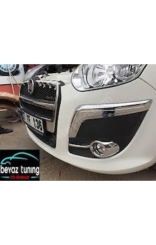 Fiat Doblo Tampon Kaşı Kromu Nikelaj 2010- Fiat Doblo Tampon Kaşı Kromu Nikelaj 2010-