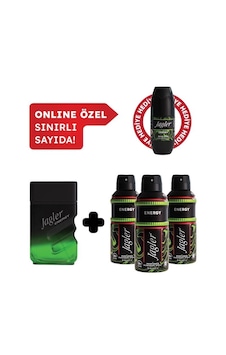Jagler Energy Erkek Avantajlı Set Roll Hediyeli Jagler Energy Erkek Avantajlı Set Roll Hediyeli