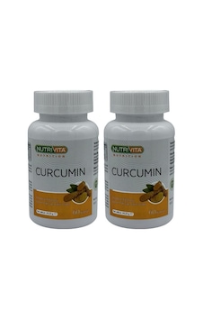 Nutrivita Nutrition Curcumin 2x60 Kapsül Zerdeçal Eki Kurkumin Piperin Nutrivita Nutrition Curcumin 2x60 Kapsül Zerdeçal Eki Kurkumin Piperin