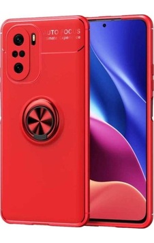 Xiaomi Redmi K40 Kılıf Zore Ravel Silikon Kapak Kırmızı Xiaomi Redmi K40 Kılıf Zore Ravel Silikon Kapak Kırmızı