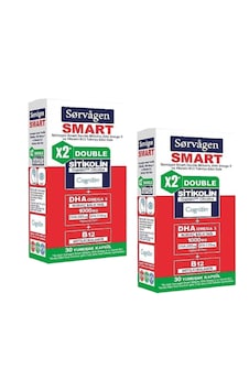 Sorvagen Smart Sitikolin 250 Mg Dha Omega 3 Ve B12 30 Kapsül X 2