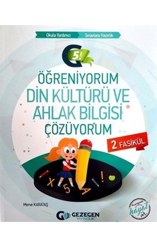5. Sınıf Öğreniyorum Din Kültürü ve Ahlak Bilgisi Çözüyorum (2... 5. Sınıf Öğreniyorum Din Kültürü ve Ahlak Bilgisi Çözüyorum (2...