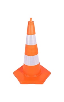 75 CM Kırılmaz Trafik Konisi 1.5 KG Çift Reflektifli 75 CM Kırılmaz Trafik Konisi 1.5 KG Çift Reflektifli
