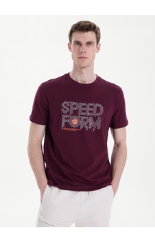 Discovery Expedition Bordo Pamuk Karışımlı T-shirt D6sm-tst3706 Discovery Expedition Bordo Pamuk Karışımlı T-shirt D6sm-tst3706