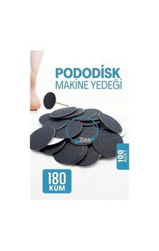 35 Mm Pododisk - Nasır Sökücü Pedikür Makinesi Yedek Pedler 100 Adet 722074