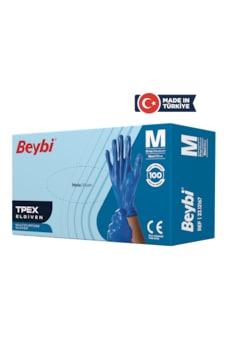 Beybi Tpex Eldiven Mavi 100'lü Beybi Tpex Eldiven Mavi 100'lü