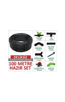 16 Mm Damlama Sulama Hortum Seti 100mt Deliksiz 16 Mm Damlama Sulama Hortum Seti 100mt Deliksiz