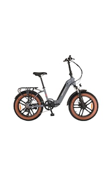 Salcano Caballo 20" Jant Fat Bike 7 Vites Hidrolik Fren Elektrikli Katlanır Bisiklet Mat Siyah Gri Salcano Caballo 20" Jant Fat Bike 7 Vites Hidrolik Fren Elektrikli Katlanır Bisiklet Mat Siyah Gri