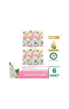 Elektrikli Oda Kokusu Yedek Şişe Yasemin Çiçeği 6x19 Ml