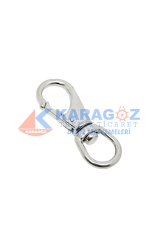 KROM FIRDÖNDÜLÜ KARABİNA 10MM KROM FIRDÖNDÜLÜ KARABİNA 10MM