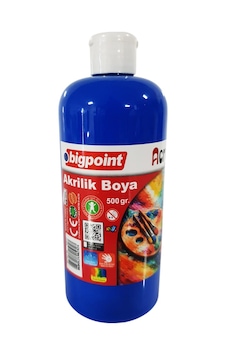 Bigpoint Akrilik Boya 500 Gram Mavi Diğer Bigpoint Akrilik Boya 500 Gram Mavi Diğer