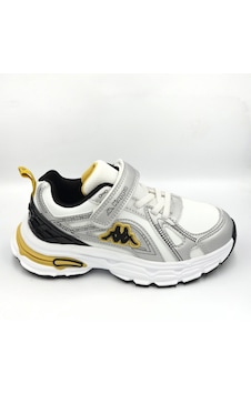 Kappa Kp-4061f Beyaz Gümüş Erkek Çocuk Sneaker Spor Ayakkabı Kappa Kp-4061f Beyaz Gümüş Erkek Çocuk Sneaker Spor Ayakkabı