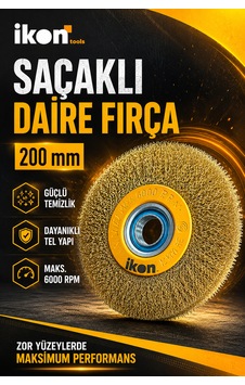 Saçaklı Daire Fırça 200 Mm Tel Fırça Pas Kir Boya Temizleme Metal Yüzey Fırçası Saçaklı Daire Fırça 200 Mm Tel Fırça Pas Kir Boya Temizleme Metal Yüzey Fırçası