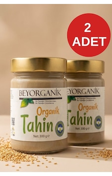 Organik Tahin 300gr 2'li Salmonella Ve Pestisit Analizli Organik Tahin 300gr 2'li Salmonella Ve Pestisit Analizli
