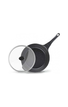 Thermoad Granit Döküm Wok Tava 28 Cm Gri
