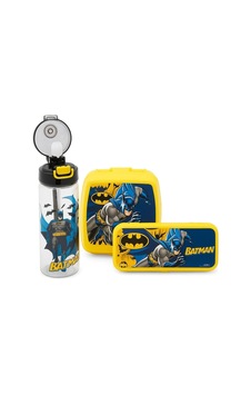 Efe Mark Batman Lisanslı Okul Seti 500 Ml Matara, Çok Renkli Efe Mark Batman Lisanslı Okul Seti 500 Ml Matara, Çok Renkli