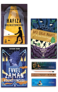 Genç Timaş Kayıp Sırlar Muhafızı - Hafıza Koleksiyoncusu - Evvel Zaman Koleksiyoncusu Set 3 Kitap
