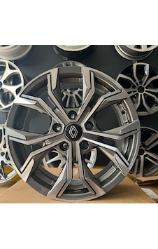 16", İnç 5x114.3 Megane İcon Renault Uyumlu Jant Takım 16", İnç 5x114.3 Megane İcon Renault Uyumlu Jant Takım