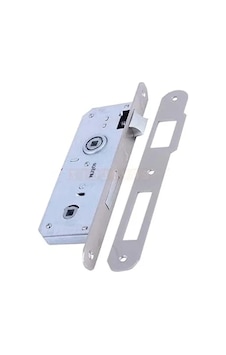 Nikel Oval Wc Kilidi, 40 Mm Güvenli Kullanım - Nikel Oval Wc Kilidi, 40 Mm Güvenli Kullanım -