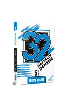 Pruva Akademi 2025 5. Sınıf Sosyal Bilgiler 32 Haftalık Deneme Güncel Müfredat