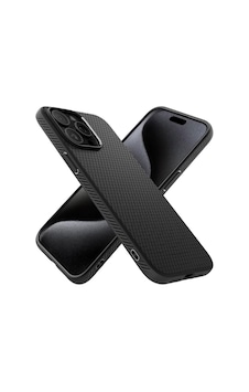 Spigen Apple Uyumlu iPhone 15 Pro İle Kılıf Liquid Air Matte Black Siyah Spigen Apple Uyumlu iPhone 15 Pro İle Kılıf Liquid Air Matte Black Siyah