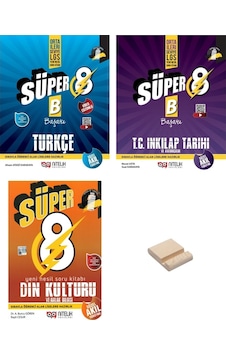 Lgs 8. Sınıf Yeni Nesil B Türkçe İnkılap Ve Din 3lü Set Soru Bankası