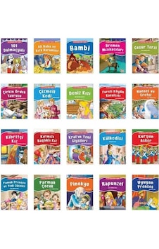 En Çok Sevilen Minik Klasikler Seti - 20 Kitap Takım- Bıcırık Yayınları En Çok Sevilen Minik Klasikler Seti - 20 Kitap Takım- Bıcırık Yayınları