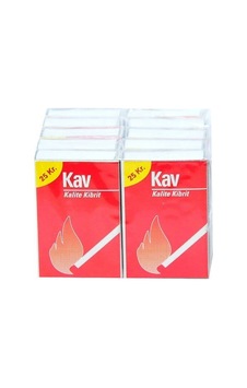 Kav Kibrit 100'lu 10x10 Diğer