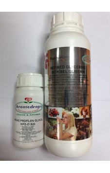 Aromedrops Saf Gliserin Propilen Glikol 1 KG VG + Propolin Glikol 250 G