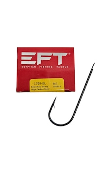 Eft Hook 1799 Siyah Düz İğne 100 Adet 2 Eft Hook 1799 Siyah Düz İğne 100 Adet 2