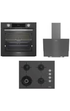 Grundig Gebm 12302 Zg - Gıgl 622410 Gr - Gdsp 2451 Zg Gri Ankastre Set Grundig Gebm 12302 Zg - Gıgl 622410 Gr - Gdsp 2451 Zg Gri Ankastre Set