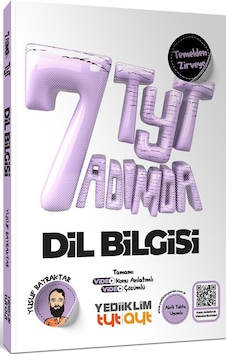 Yediiklim Tyt Yedi Adımda Temelden Zirveye Dil Bilgisi Video Konu Anlatımlı Video Çözümlü Soru Bankası Yediiklim Tyt Yedi Adımda Temelden Zirveye Dil Bilgisi Video Konu Anlatımlı Video Çözümlü Soru Bankası