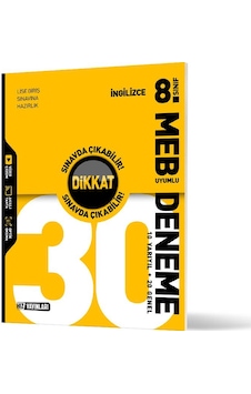 Hız 8. Sınıf 30 Lu İngilizce Deneme Hız 8. Sınıf 30 Lu İngilizce Deneme