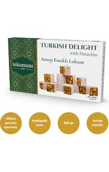 Antep Fıstıklı Lokum 350 Gr Antep Fıstıklı Lokum 350 Gr