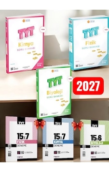Üç Dört Beş Yayıncılık 345 Yayınları 2027 Tyt Sayısal Fizik Kimya Biyoloji Seti + Tyt Marka Deneme Hediyeli Üç Dört Beş Yayıncılık 345 Yayınları 2027 Tyt Sayısal Fizik Kimya Biyoloji Seti + Tyt Marka Deneme Hediyeli
