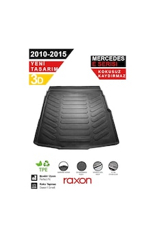 Mercedes W212 2010 2015 Rampalı Uyumlu 3d Bagaj Havuzu Su Geçirmez, Kaymaz, Yüksek Kenarlı