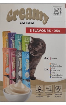 M-Pets Creamy Karışık Krema Kedi Ödül Maması 25 x 14 G M-Pets Creamy Karışık Krema Kedi Ödül Maması 25 x 14 G