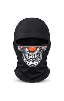 Womanandkids Wak Unisex Şık Palyaço Desenli Balaklava Kışlık Tam Yüz Maske Termal Nefes Alan Esnek Kask Altı Boyunluk Siyah Womanandkids Wak Unisex Şık Palyaço Desenli Balaklava Kışlık Tam Yüz Maske Termal Nefes Alan Esnek Kask Altı Boyunluk Siyah