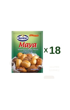 İnstant Kuru Hamur Maya Gluten İçermez 18x10 G
