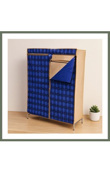 Bezos Portatif Metal İskelet Bez Gardrop 42x106x150 Cm Bezos1 Çok Renkli Bezos Portatif Metal İskelet Bez Gardrop 42x106x150 Cm Bezos1 Çok Renkli