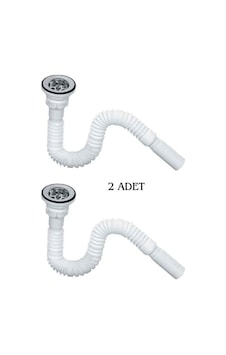 Körüklü Lavabo Sifonu Lavabo Altı Hortumu Lavabo Gider Borusu 45-134 Cm 2 Adet Körüklü Lavabo Sifonu Lavabo Altı Hortumu Lavabo Gider Borusu 45-134 Cm 2 Adet