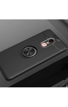 Xiaomi Redmi Note 4x Kılıf Zore Ravel Silikon Kapak Siyah