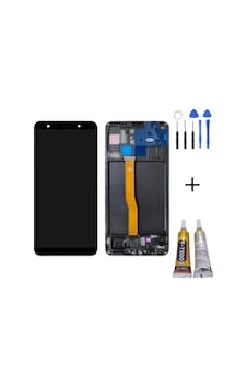 Te Samsung Uyumlu A7 2018 A750f Çıtalı Lcd Ekran + Montaj Kiti Te Samsung Uyumlu A7 2018 A750f Çıtalı Lcd Ekran + Montaj Kiti
