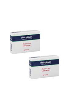 Dermoskin Medohbiotin 5 Mg 60 Tablet 2'Li Paket Medobiotin Dermoskin Medohbiotin 5 Mg 60 Tablet 2'Li Paket Medobiotin